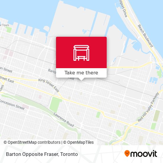 Barton Opposite Fraser map