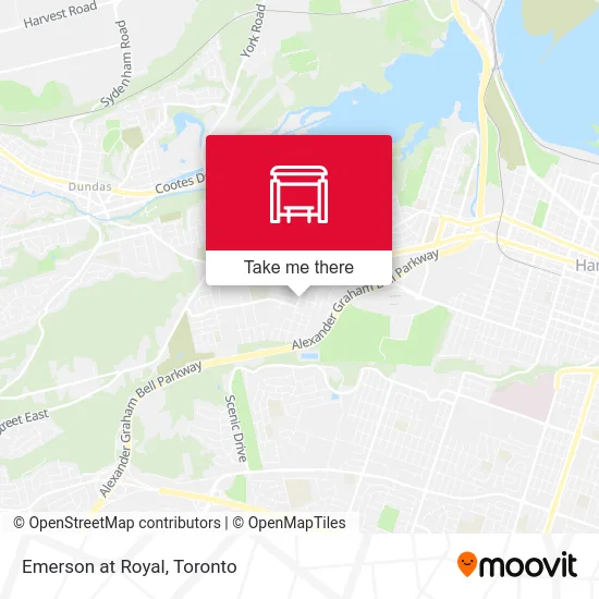 Emerson at Royal map