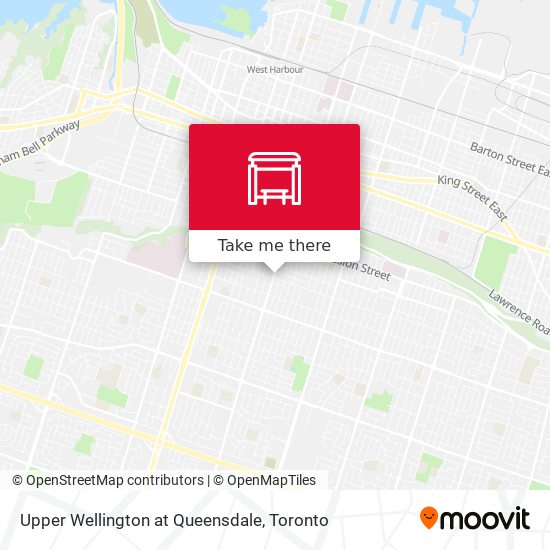 Upper Wellington at Queensdale map