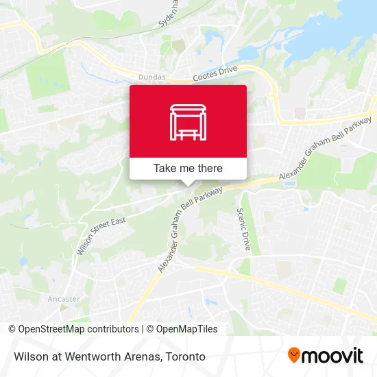 Wilson at Wentworth Arenas map
