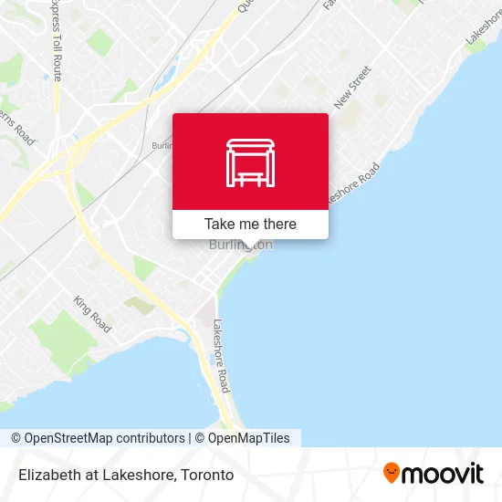 Elizabeth at Lakeshore map