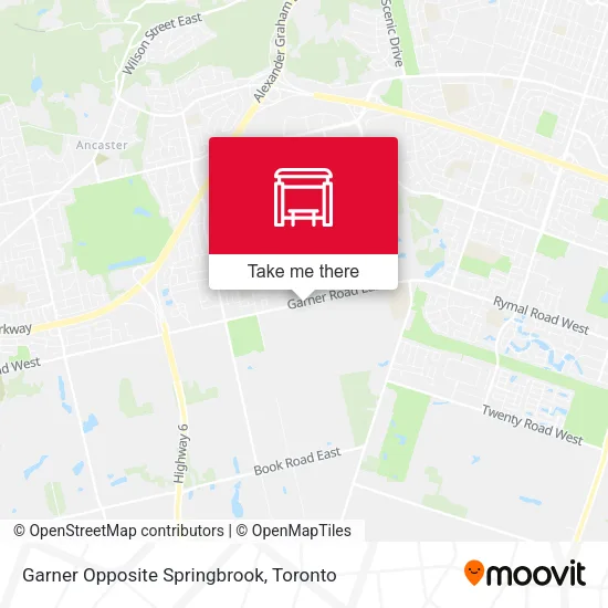 Garner Opposite Springbrook map