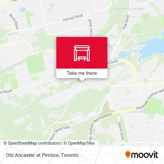 Old Ancaster at Pimlico map