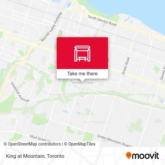 King at Mountain map