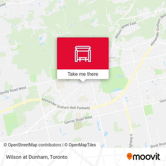 Wilson at Dunham map