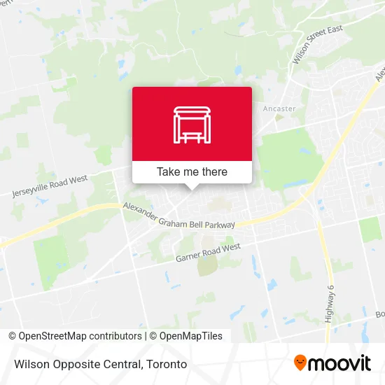 Wilson Opposite Central map