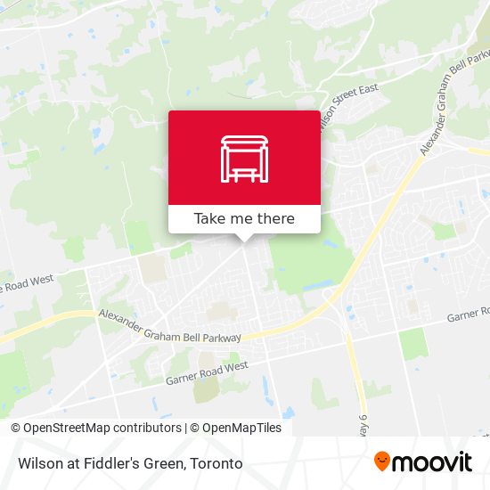 Wilson at Fiddler's Green map