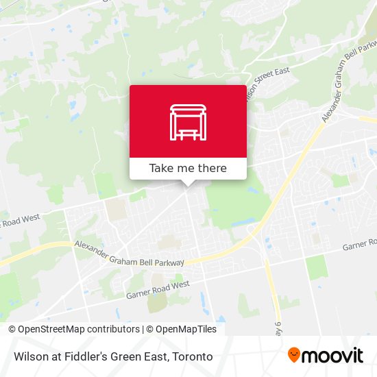 Wilson at Fiddler's Green East map
