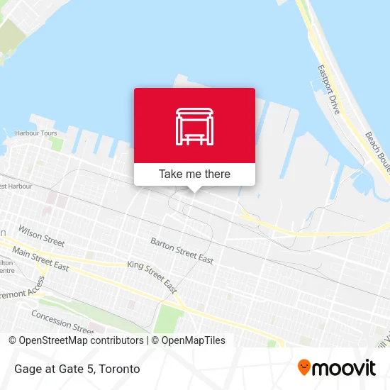 Gage at Gate 5 map