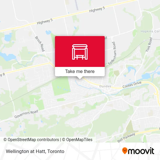 Wellington at Hatt map