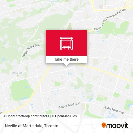 Neville at Martindale map