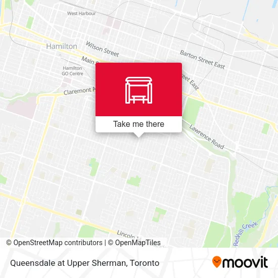 Queensdale at Upper Sherman map