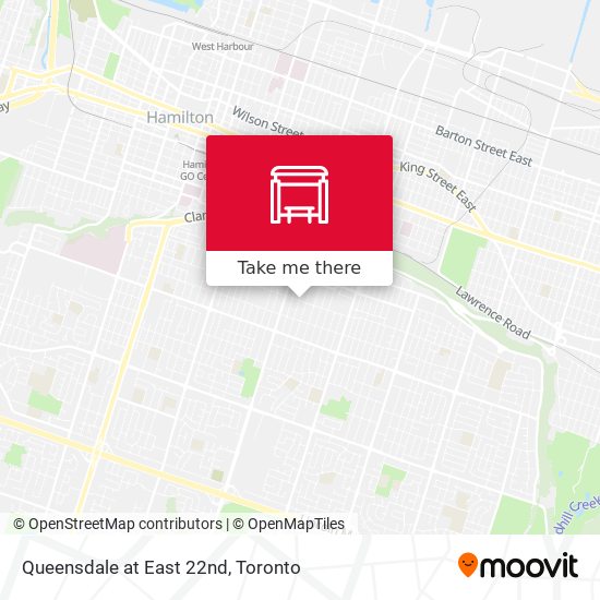 Queensdale at East 22nd map