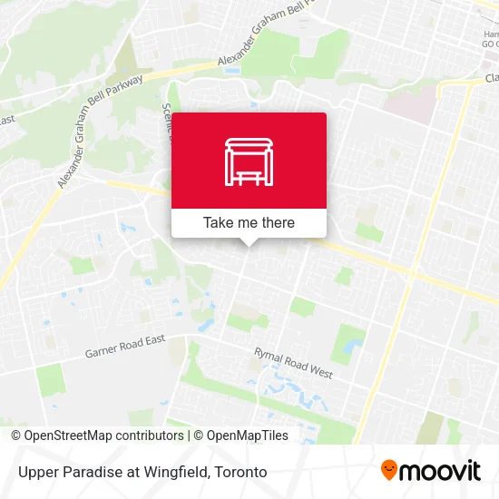 Upper Paradise at Wingfield map