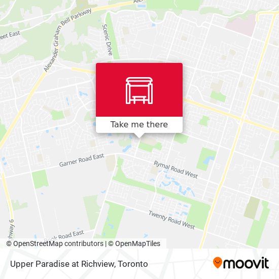 Upper Paradise at Richview map