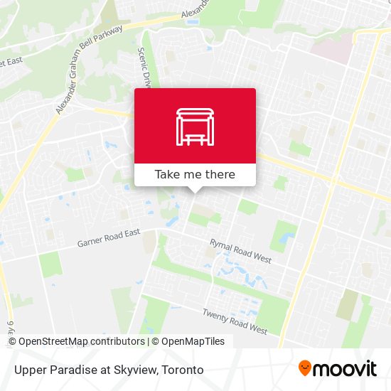 Upper Paradise at Skyview map
