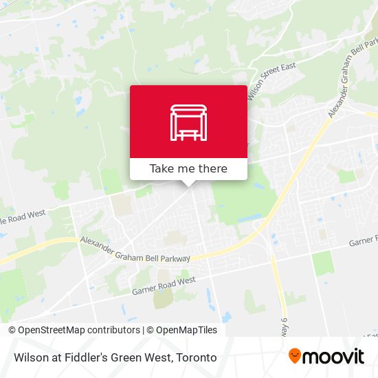 Wilson at Fiddler's Green West map