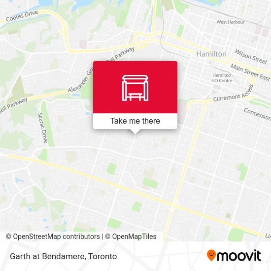 Garth at Bendamere map