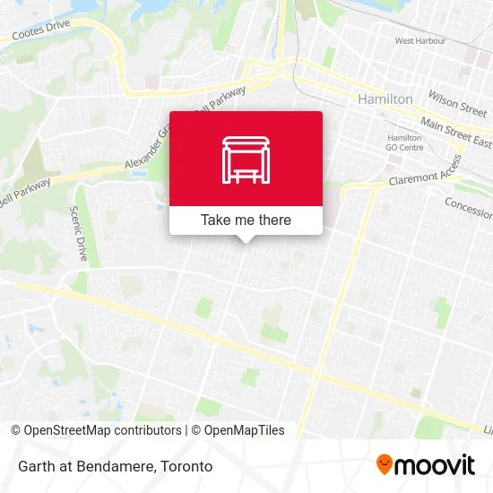 Garth at Bendamere map