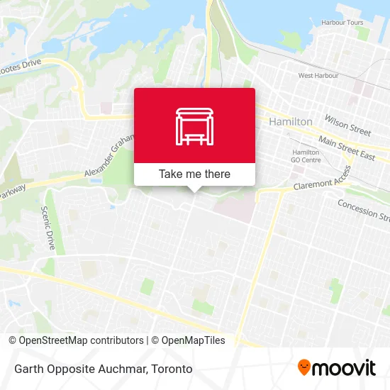 Garth Opposite Auchmar map