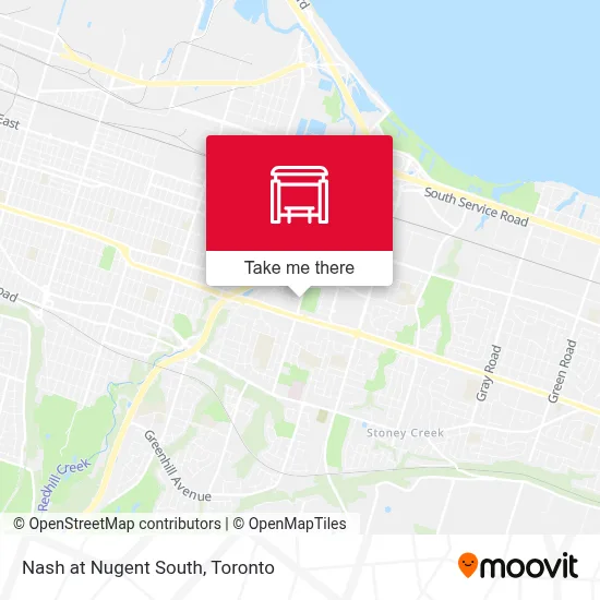 Nash at Nugent South map
