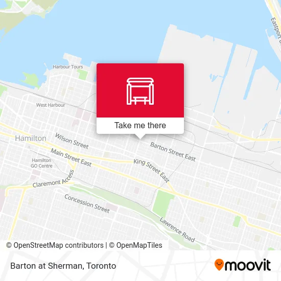 Barton at Sherman map