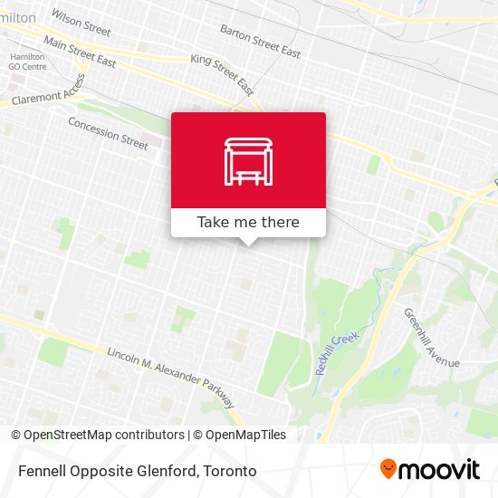 Fennell Opposite Glenford map