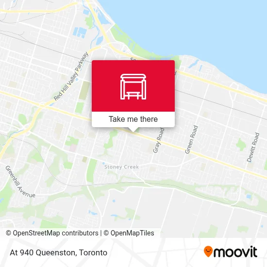 At 940 Queenston map