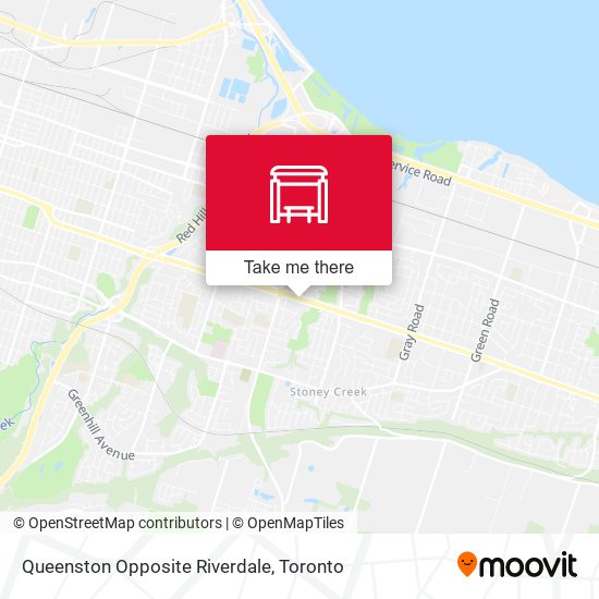 Queenston Opposite Riverdale map