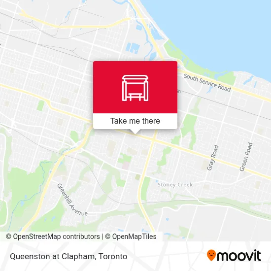 Queenston at Clapham map