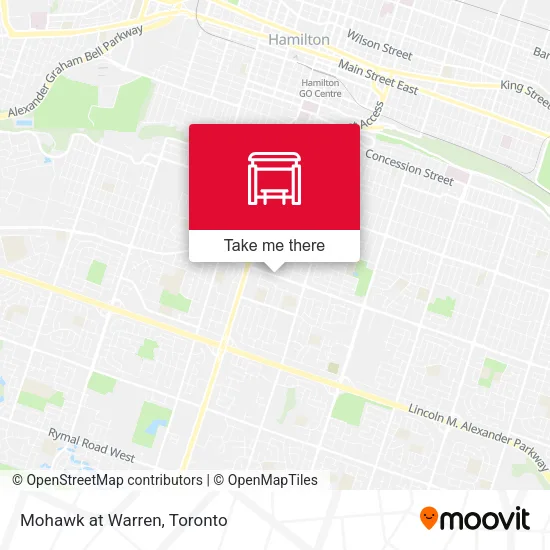 Mohawk at Warren map