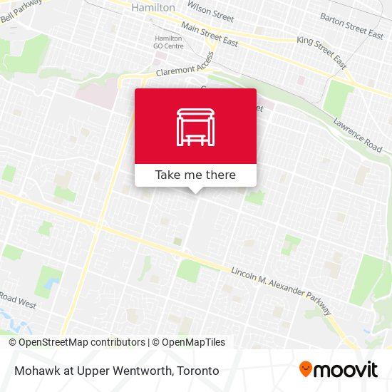 Mohawk at Upper Wentworth map