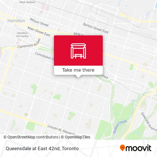 Queensdale at East 42nd map