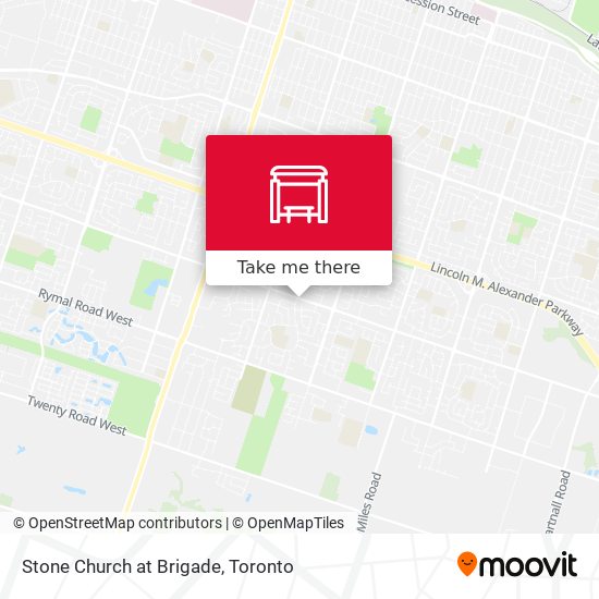 Stone Church at Brigade map
