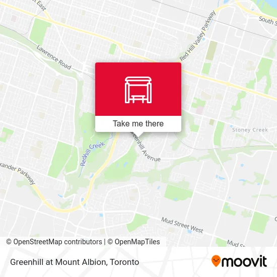 Greenhill at Mount Albion map