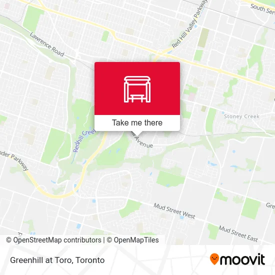 Greenhill at Toro map