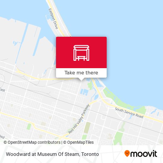 Woodward at Museum Of Steam map