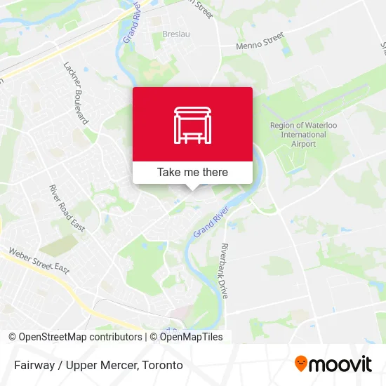 Fairway / Upper Mercer map
