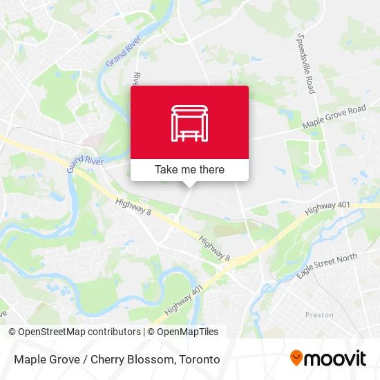 Maple Grove / Cherry Blossom map