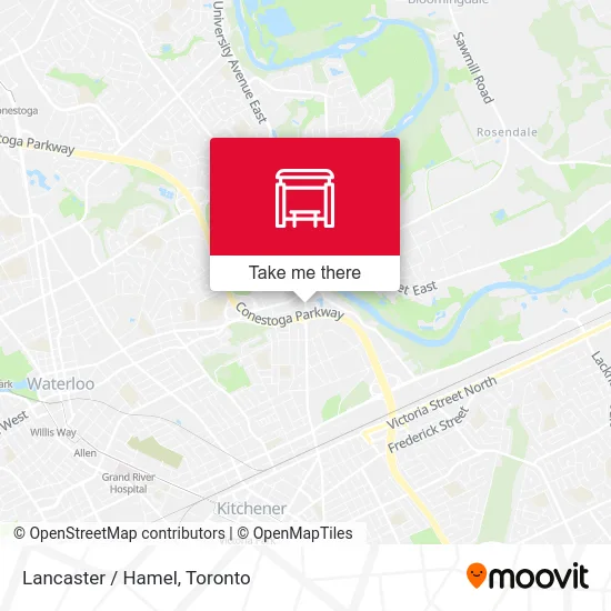 Lancaster / Hamel map