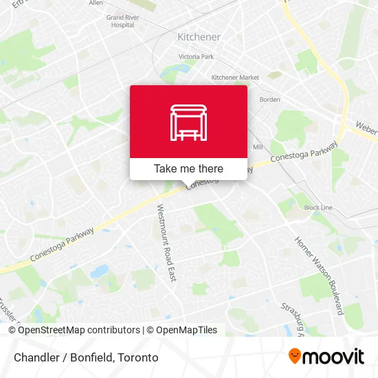 Chandler / Bonfield map
