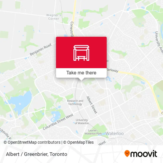 Albert / Greenbrier map