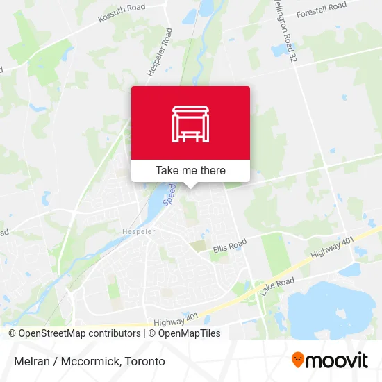 Melran / Mccormick map