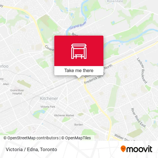 Victoria / Edna map