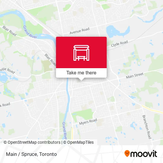 Main / Spruce map