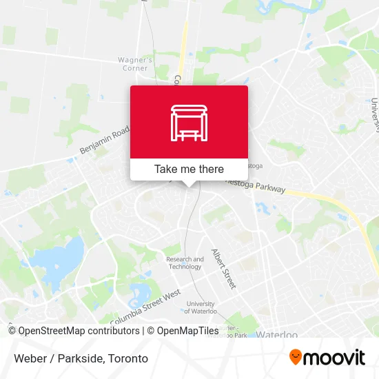 Weber / Parkside map