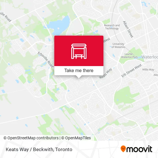 Keats Way / Beckwith map