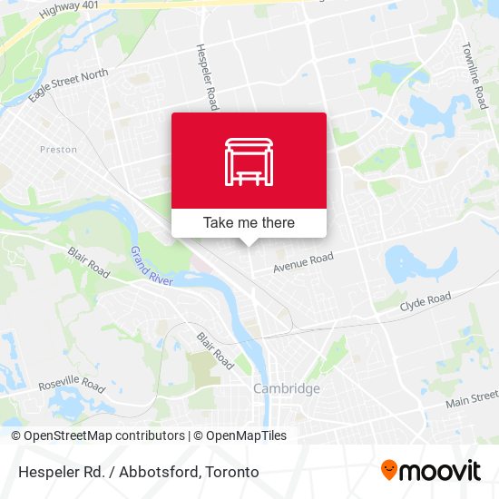 Hespeler Rd. / Abbotsford map