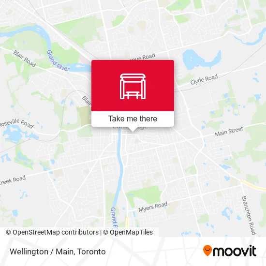 Wellington / Main map