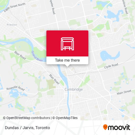 Dundas / Jarvis map